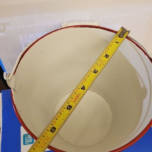 Ashland Christmas Iron Bucket with Handle - Picture 9 of 10